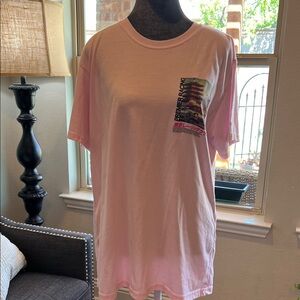 Pink Graphic Short Sleeve Tee - Brand: